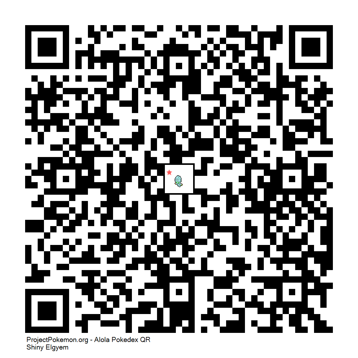 Cdigo QR de Elgyem variocolor